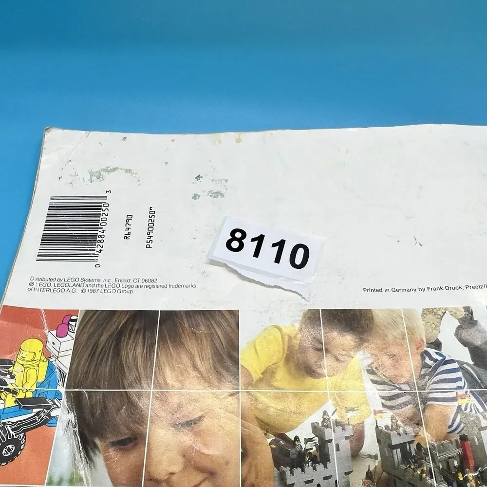 Lego Idea Book # 250 (1987) Instruction Book Build Manual Magazine vintage 80s